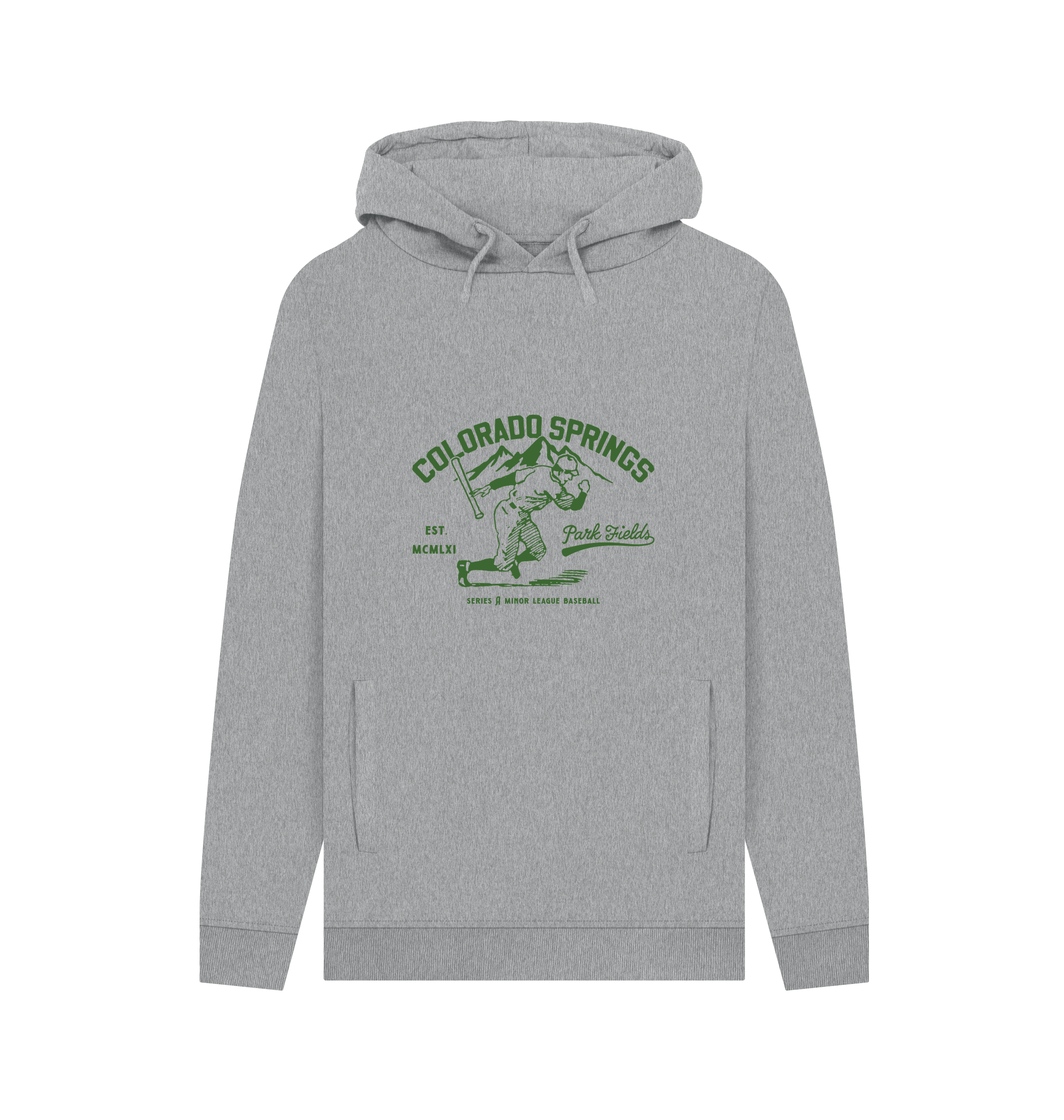 Light Heather Printed Hoody