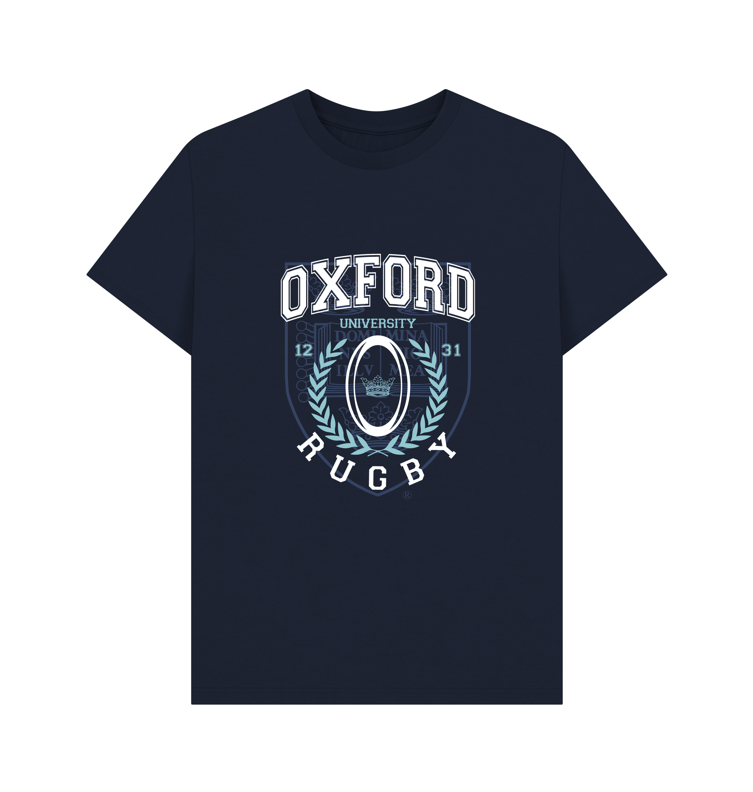 Navy Blue Printed T-shirt