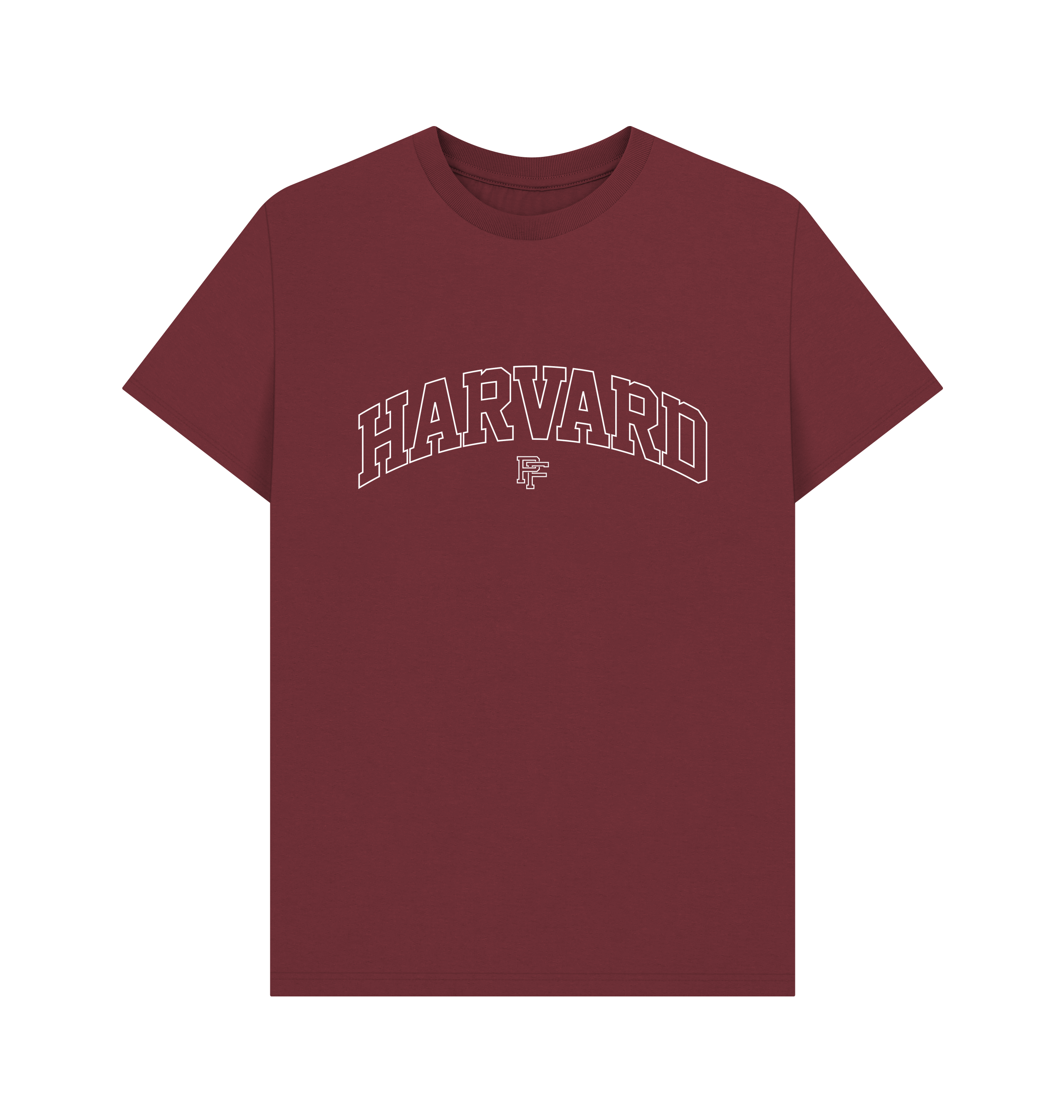 Red Wine Printed T-shirt Front