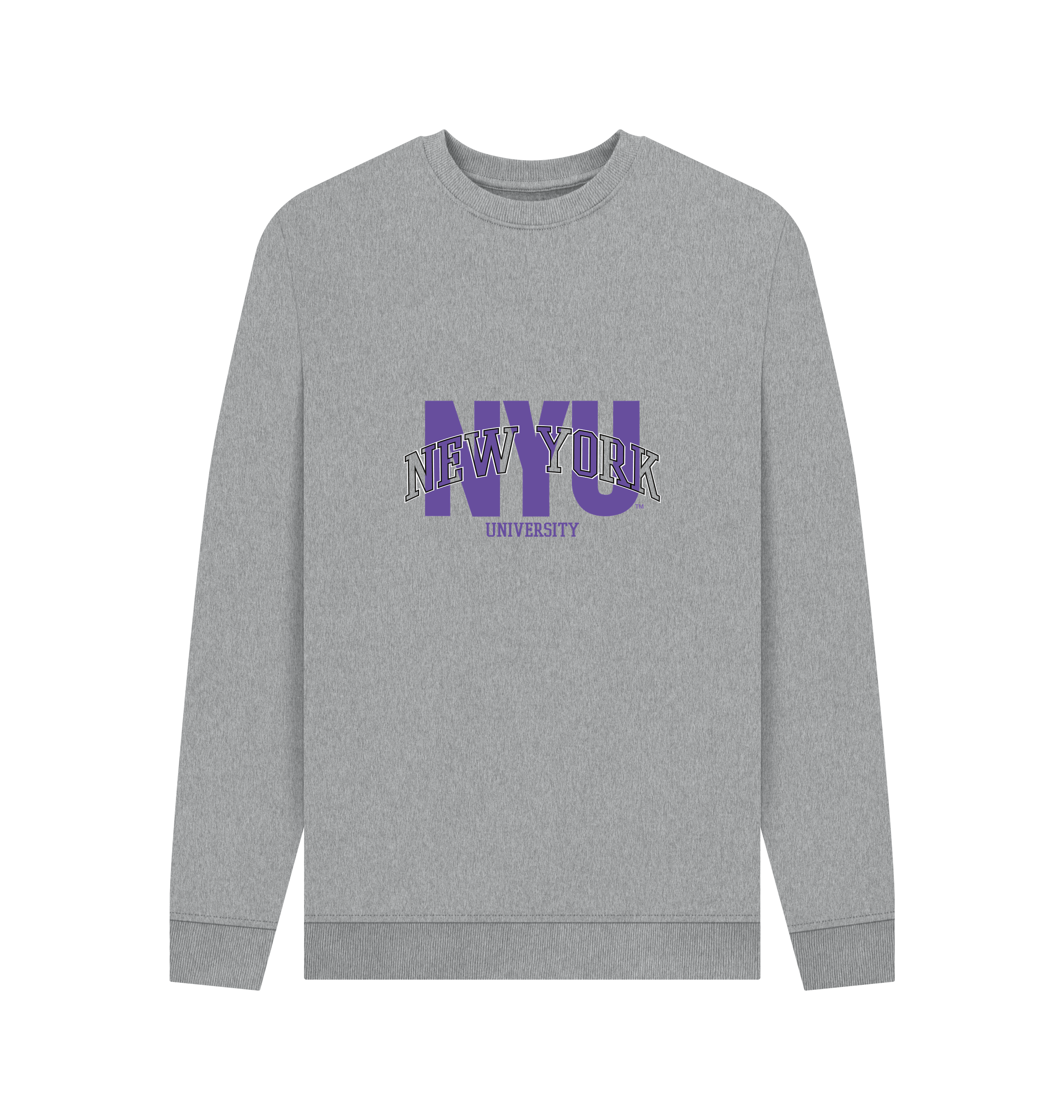 Light Heather Printed Sweater