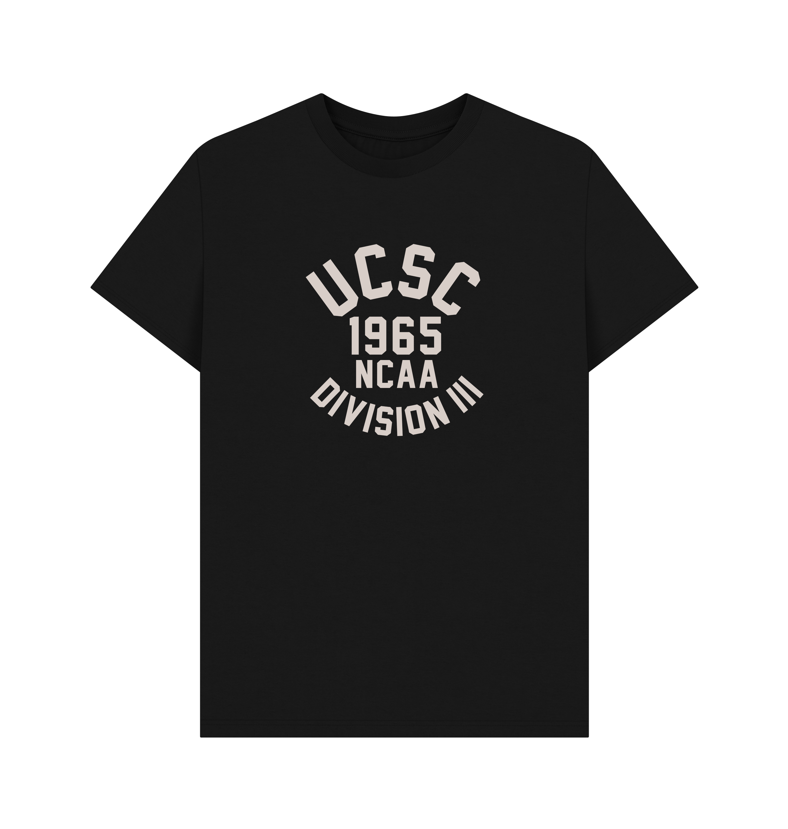 Black Printed T-shirt Front