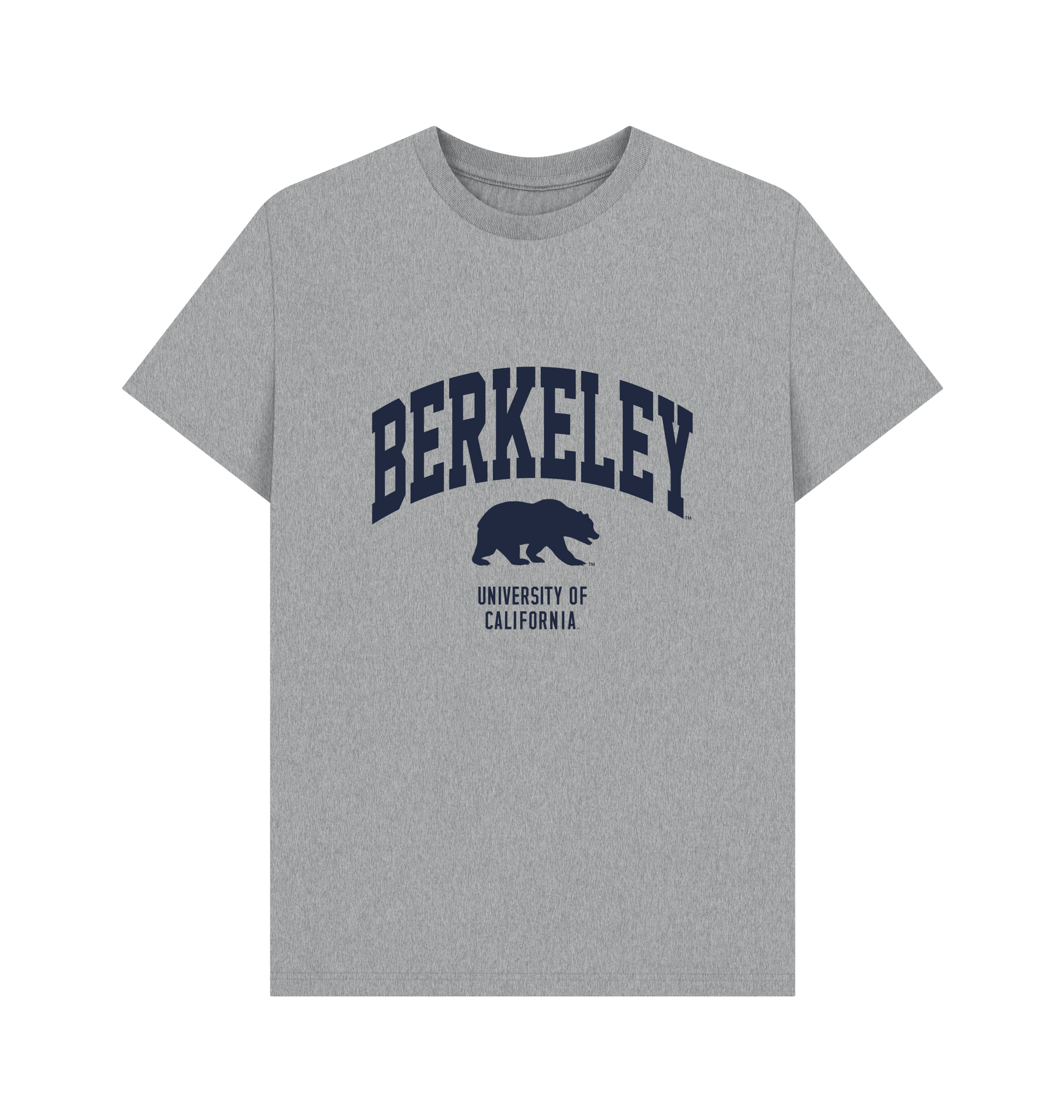 Athletic Grey Printed T-shirt