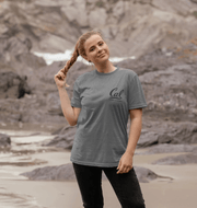 Athletic Grey Printed T-shirt