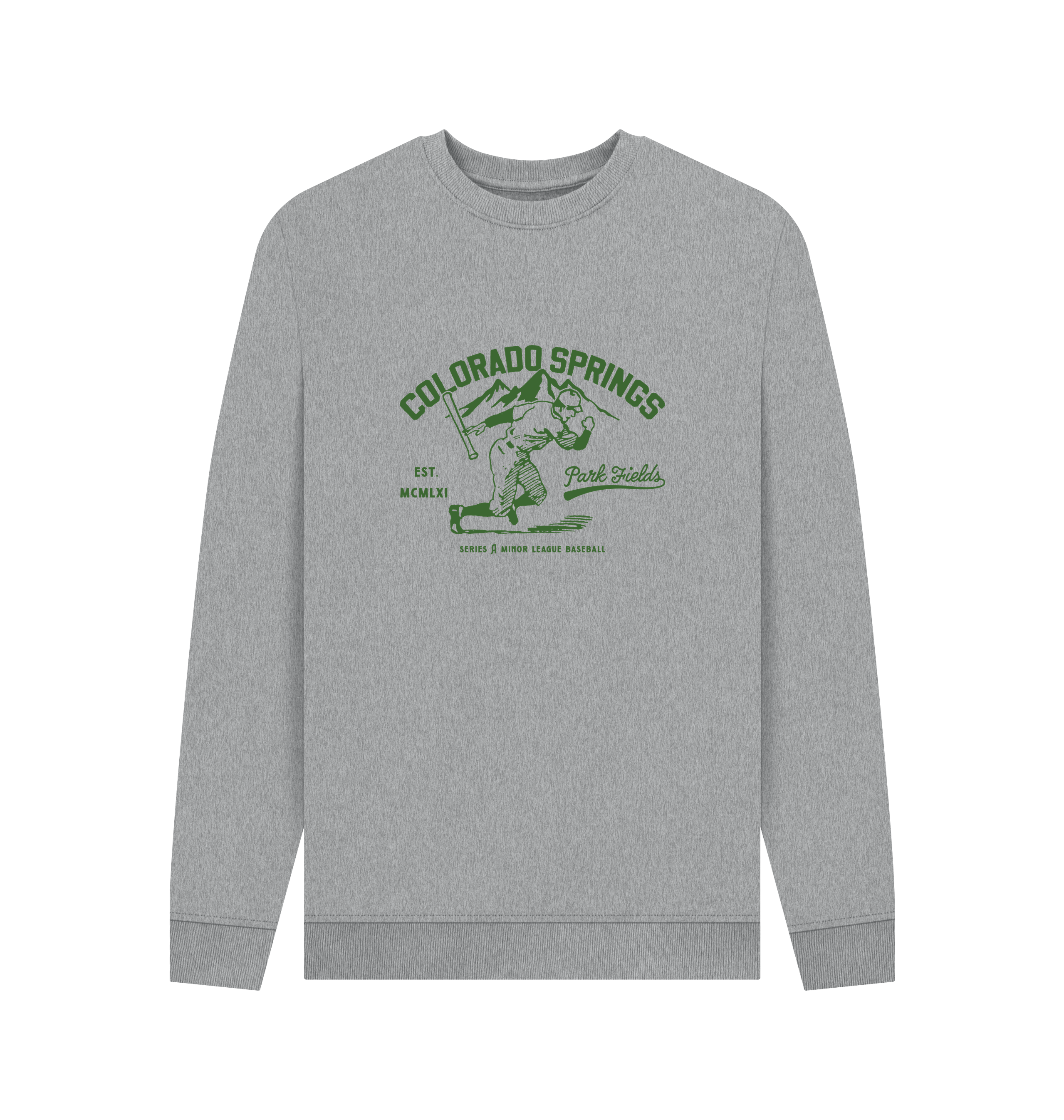 Light Heather Printed Sweater