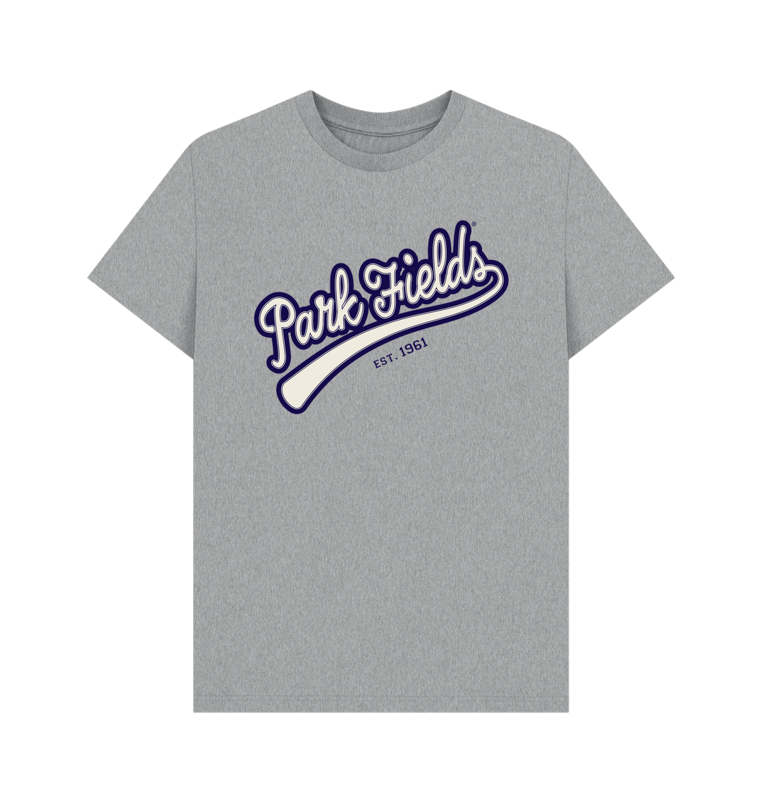 Athletic Grey Printed T-shirt