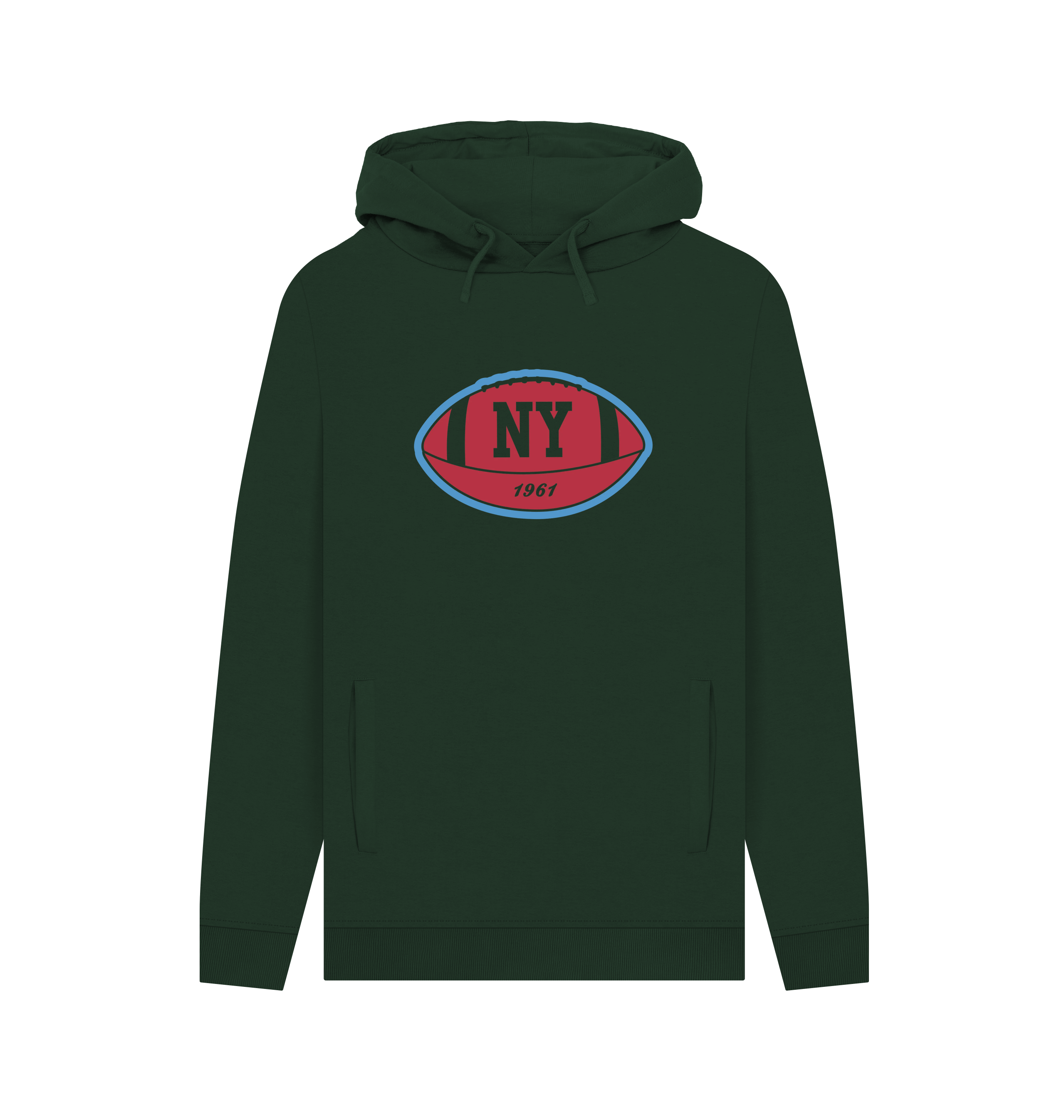 Evergreen Printed Hoody Front