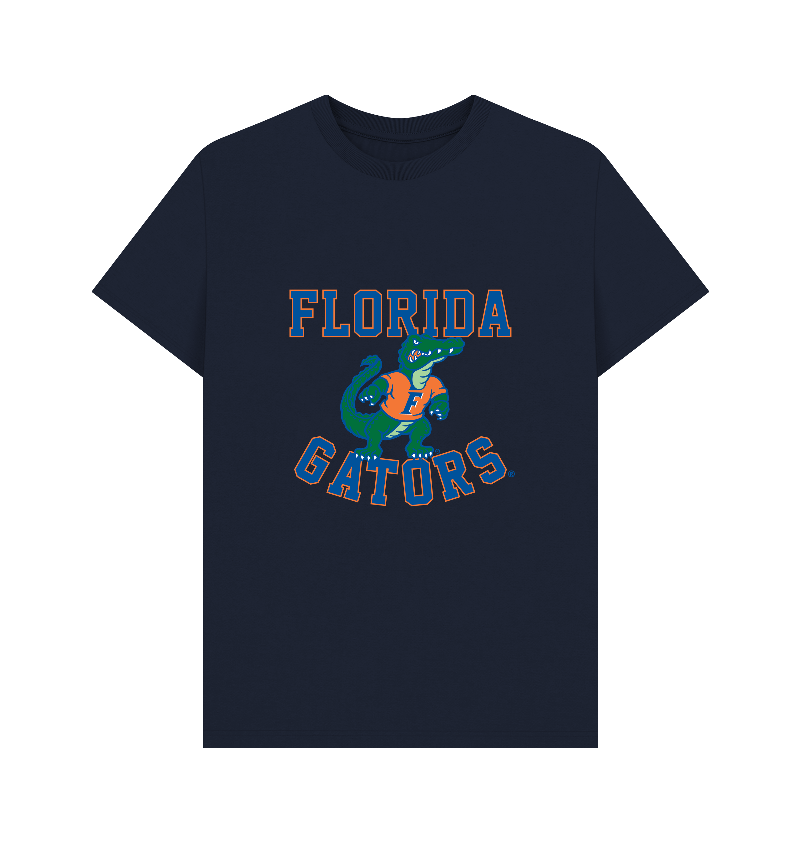 Navy Blue Printed T-shirt