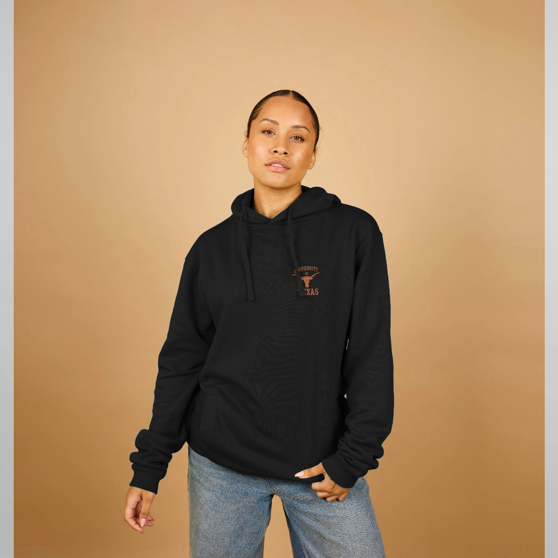 Texas University Black Hoodie