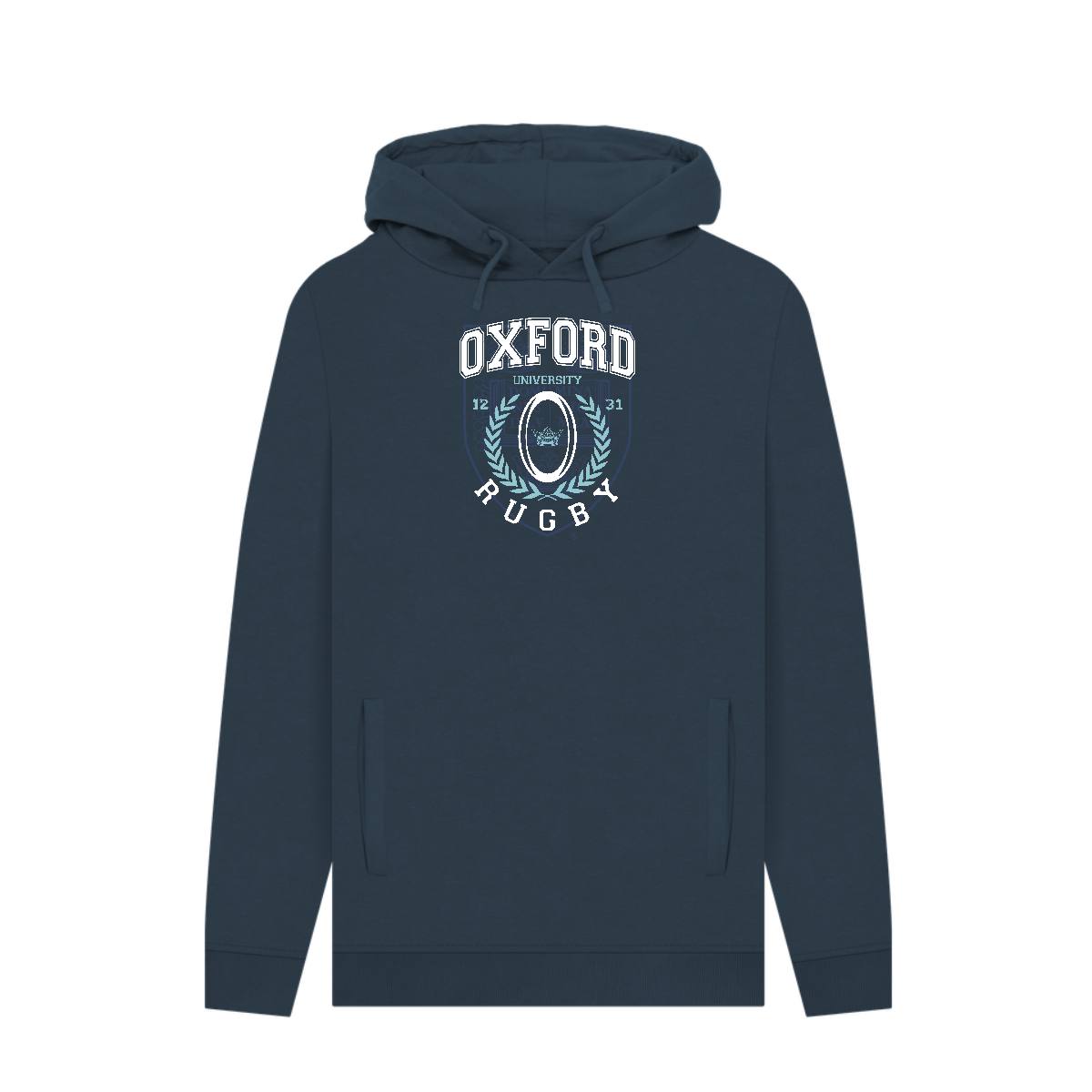 Oxford University Rugby Navy Hoodie