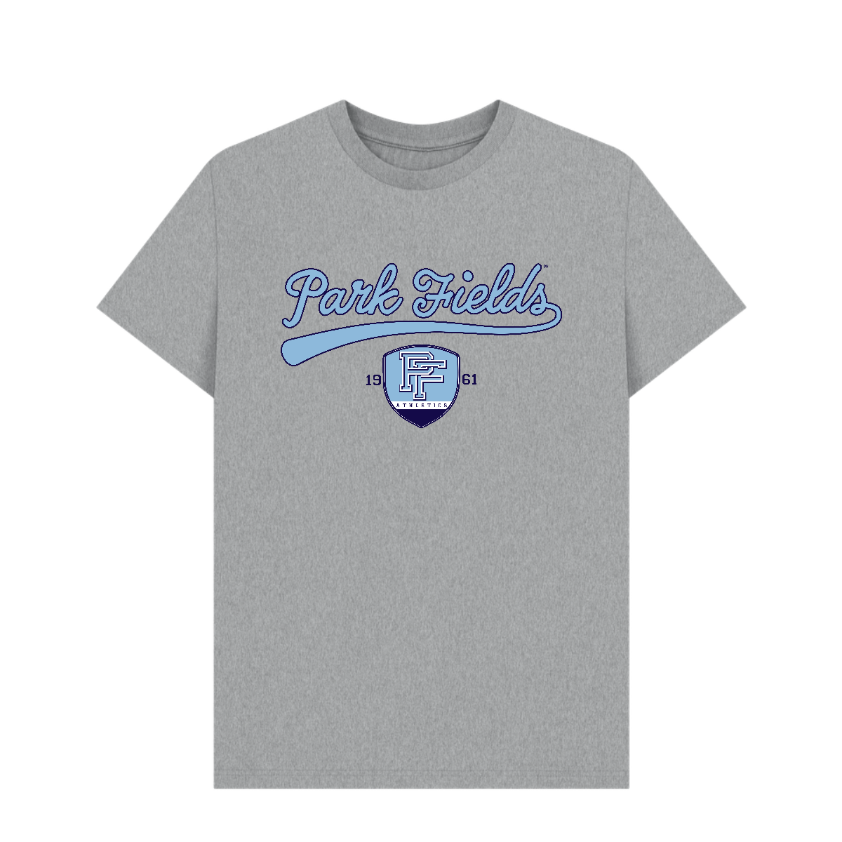 Park Fields Shield Heather Grey T-Shirt
