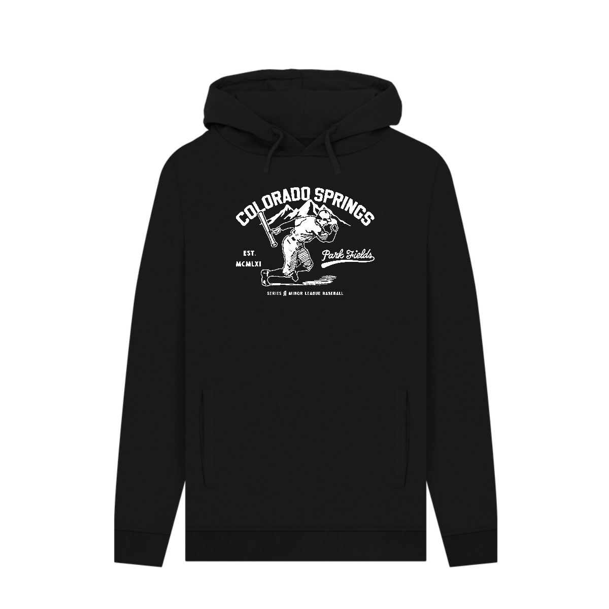 Colorado Springs Black Hoodie
