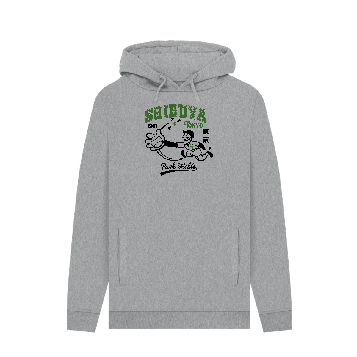 Park Fields Shibuya Grey Hoodie