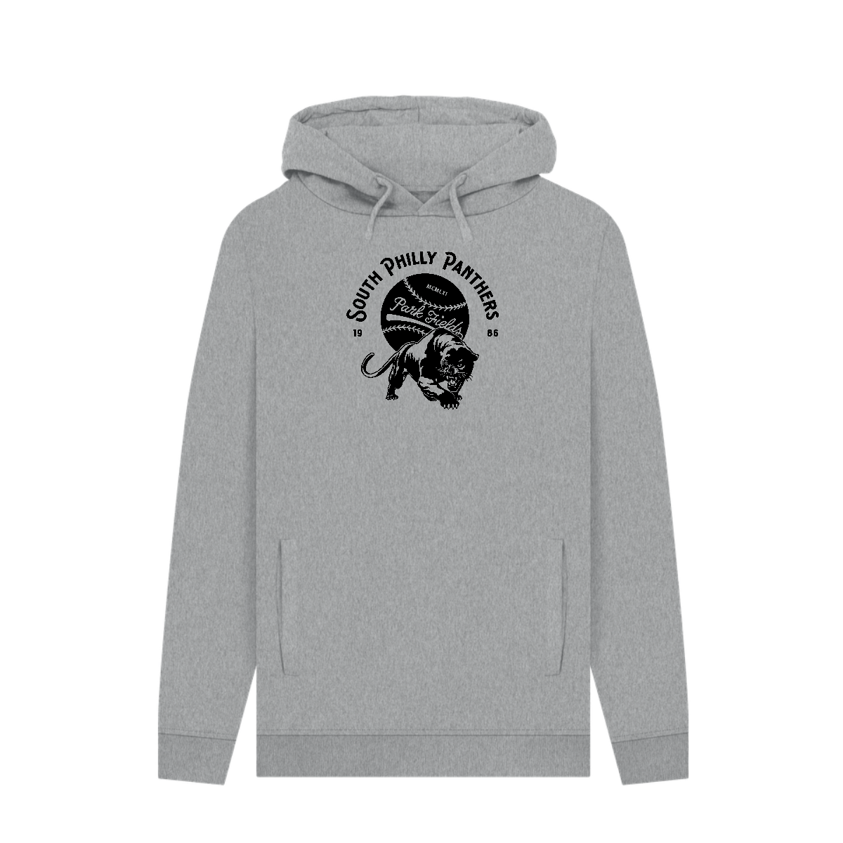 South Philly Panthers Heather Grey Hoodie