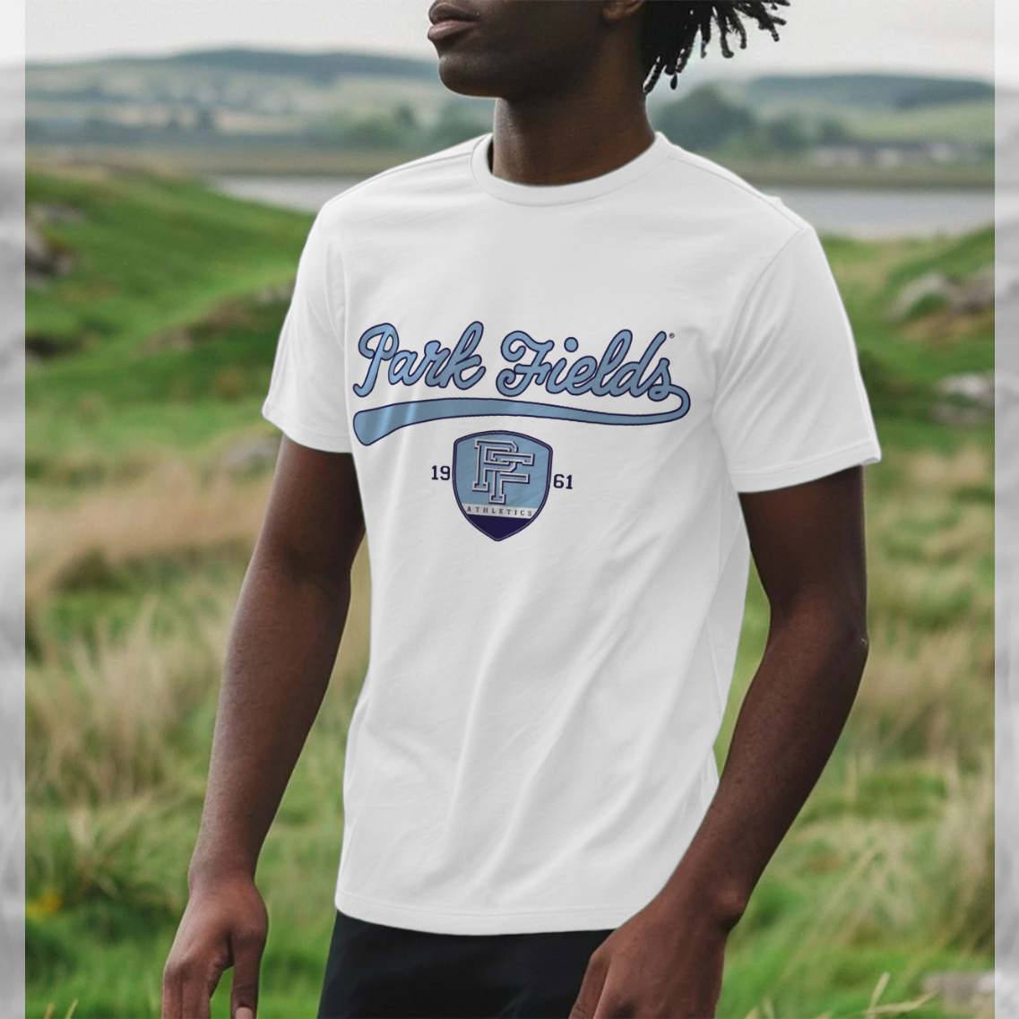Park Fields Shield White T-Shirt