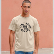 Park Fields Cincinnati Champs Varsity Graphic Cream T-Shirt