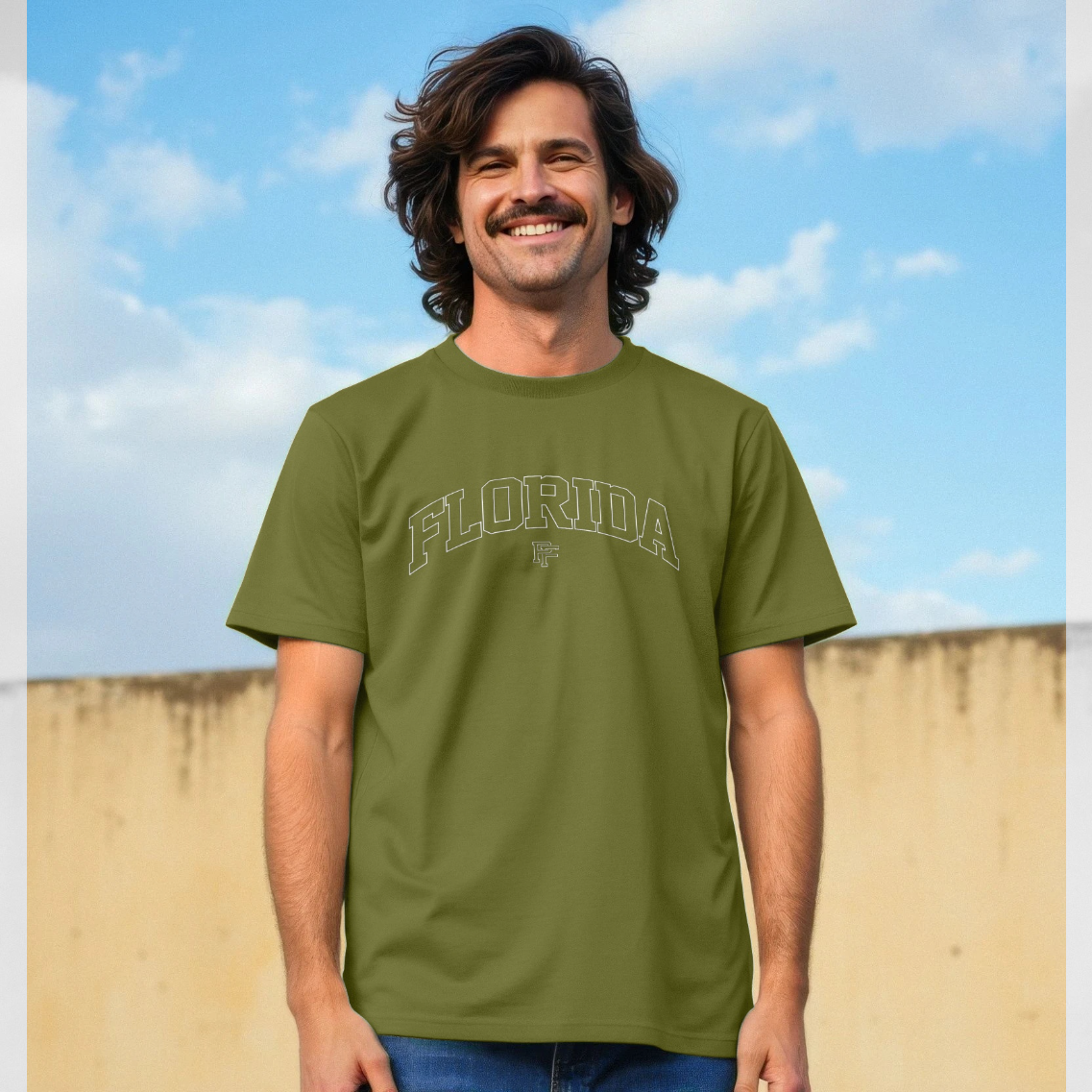 Park Fields Florida Collegiate Graphic Green T-Shirt