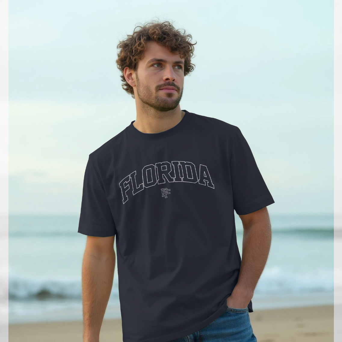 Park Fields Florida Collegiate Graphic Navy T-Shirt
