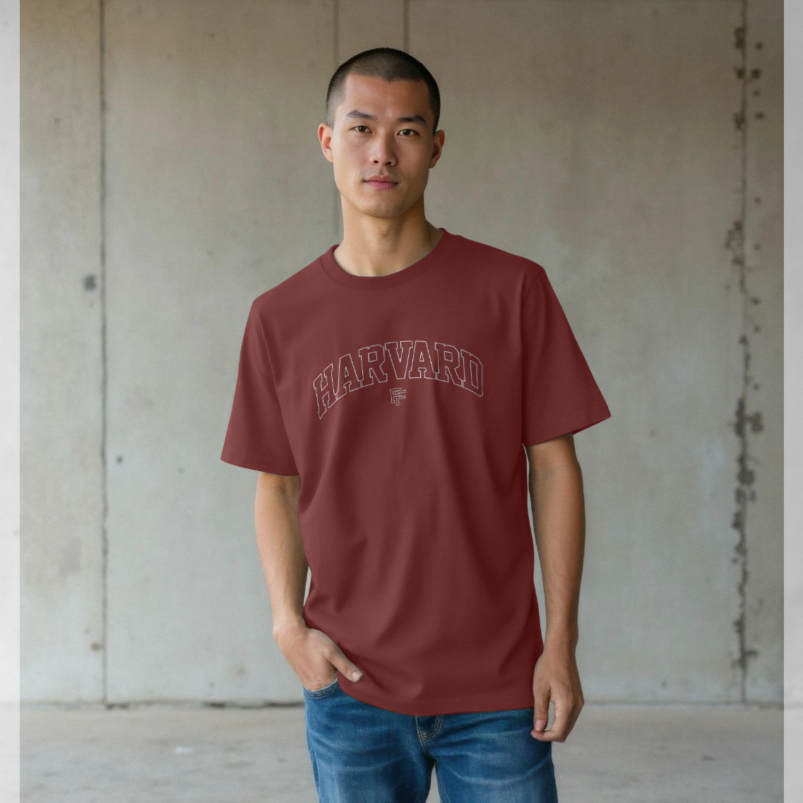 Park Fields Harvard Collegiate Graphic Red T-Shirt