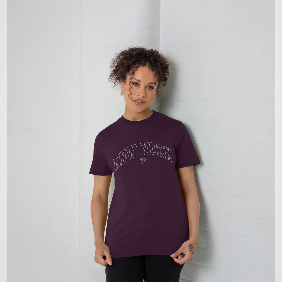 Park Fields New York Collegiate Graphic Purple T-Shirt