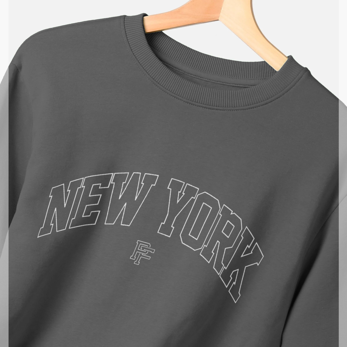 Park Fields New York Collegiate Graphic Grey Sweatshirt
