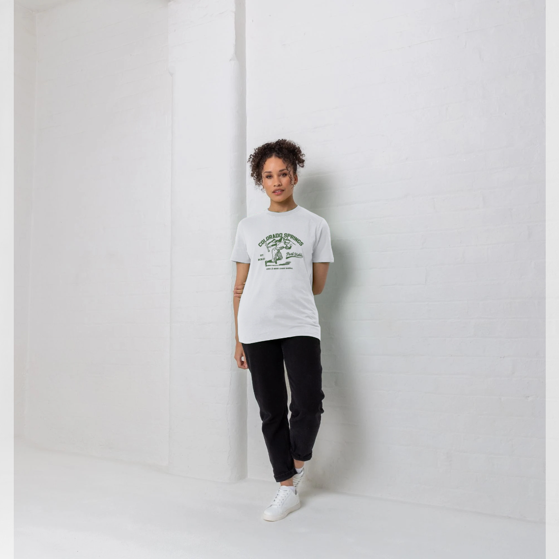 White Printed T-shirt