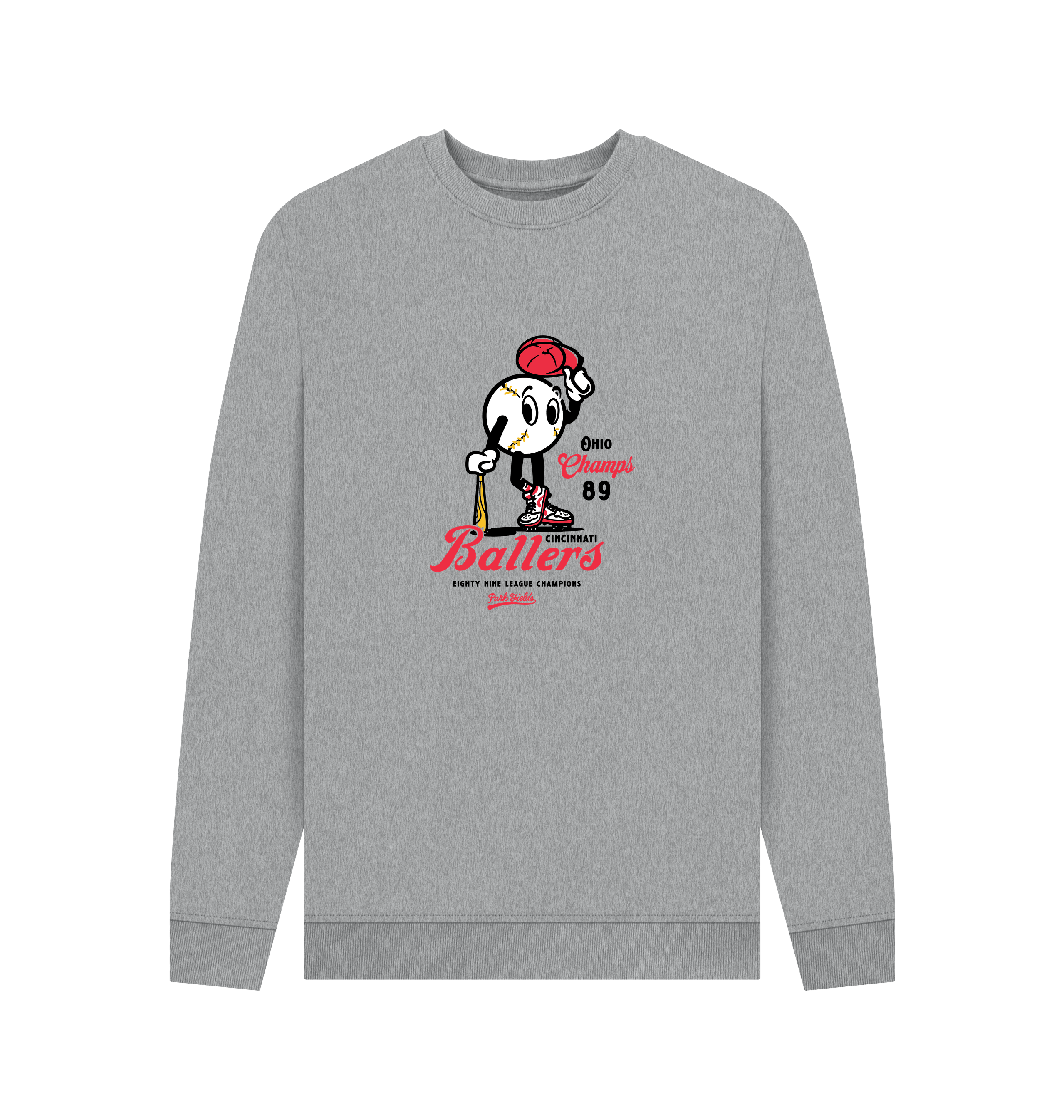 Light Heather Printed Sweater