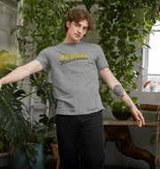 Athletic Grey Printed T-shirt