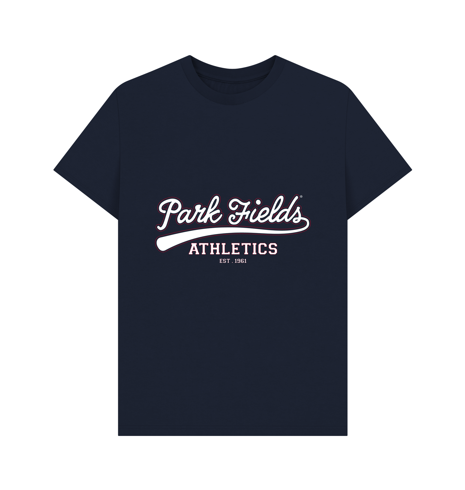 Navy Blue Printed T-shirt