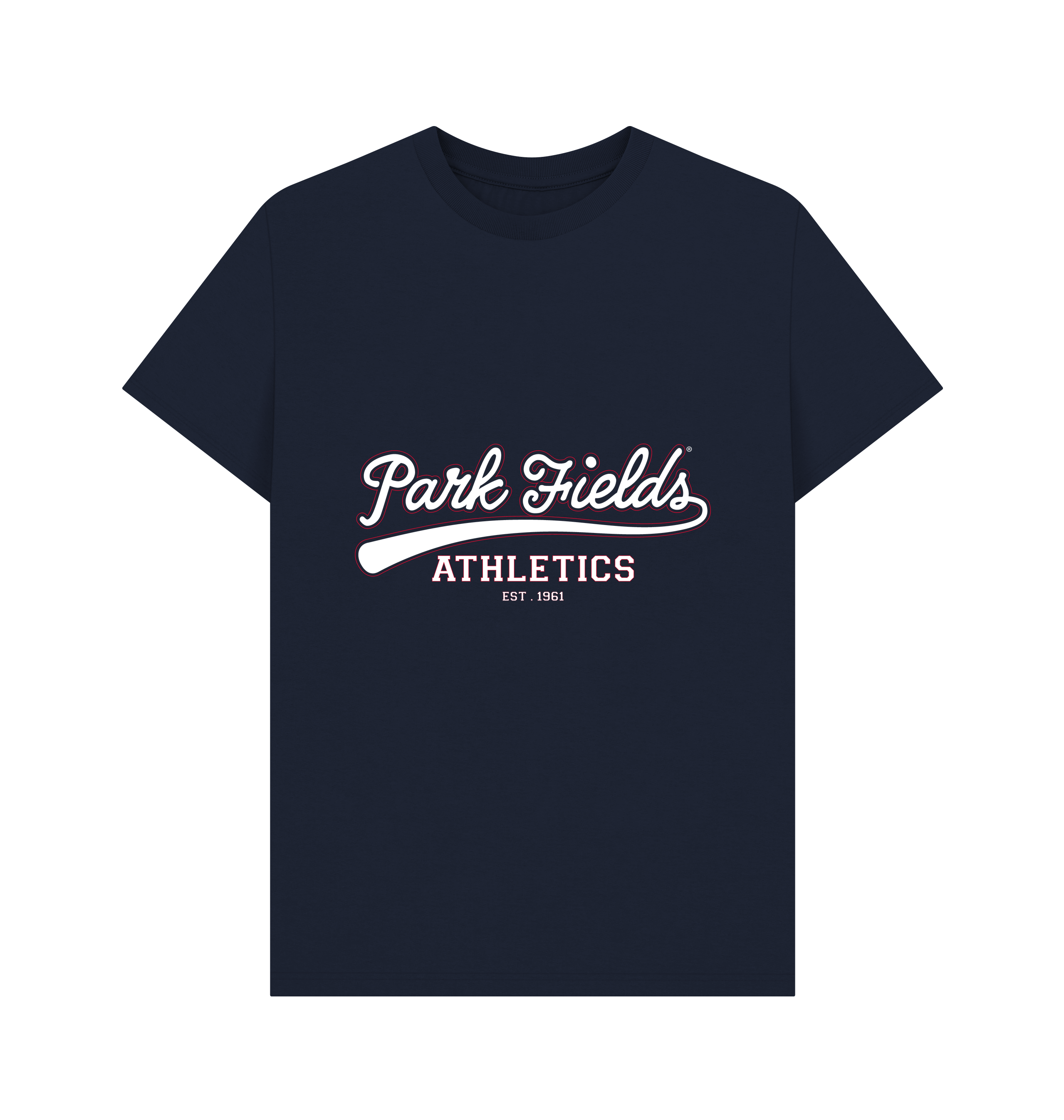 Navy Blue Printed T-shirt