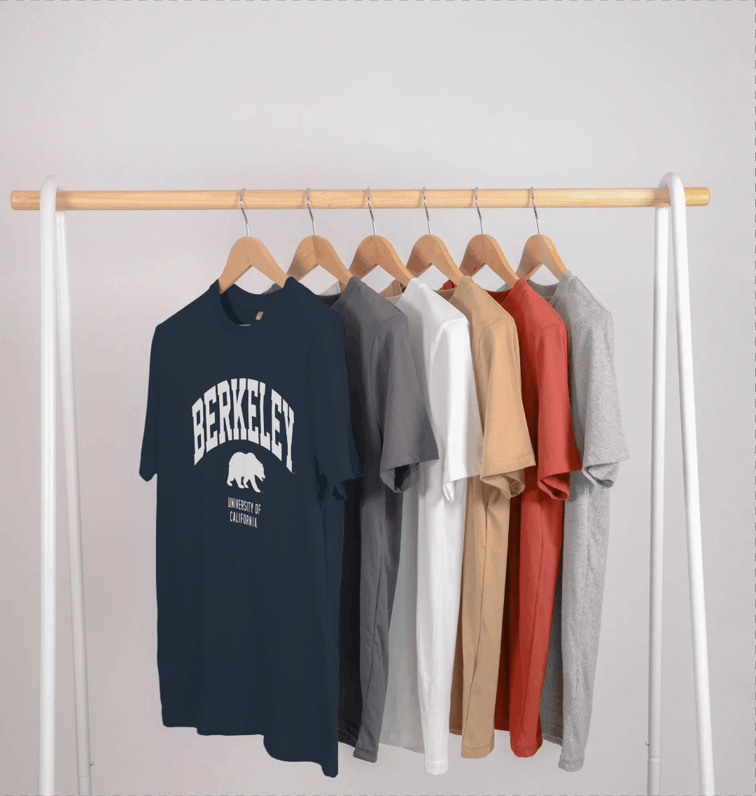 Navy Blue Printed T-shirt