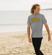 Athletic Grey Printed T-shirt