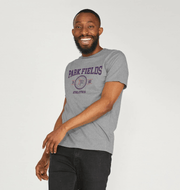 Athletic Grey Printed T-shirt