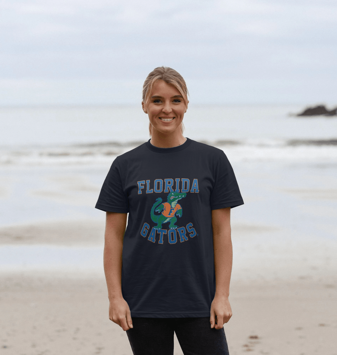 Navy Blue Printed T-shirt