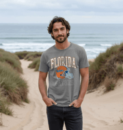 Athletic Grey Printed T-shirt