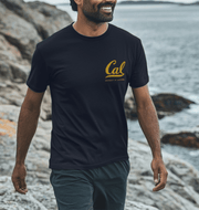 Navy Blue Printed T-shirt