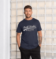 Navy Blue Printed T-shirt