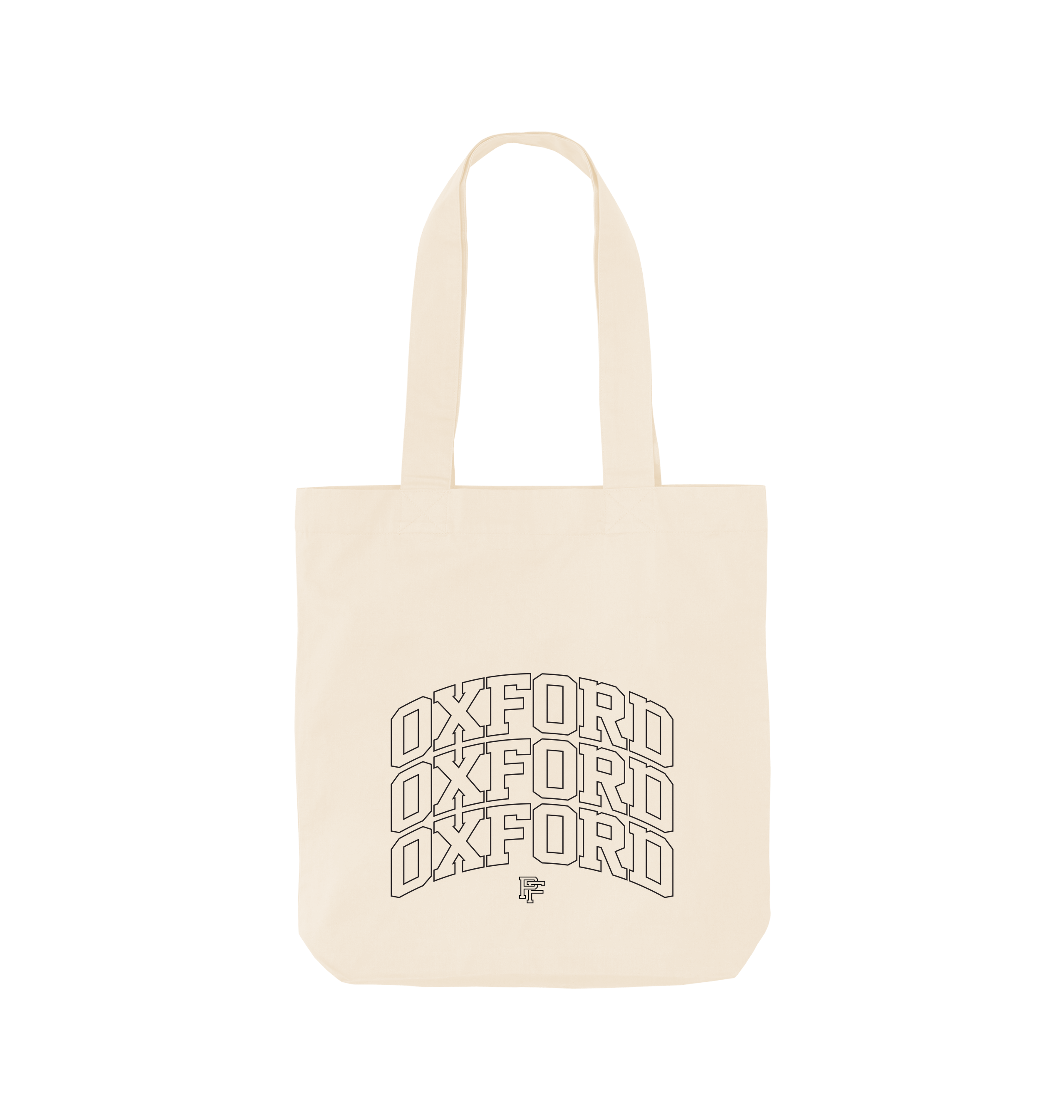 Natural Printed Bag Front