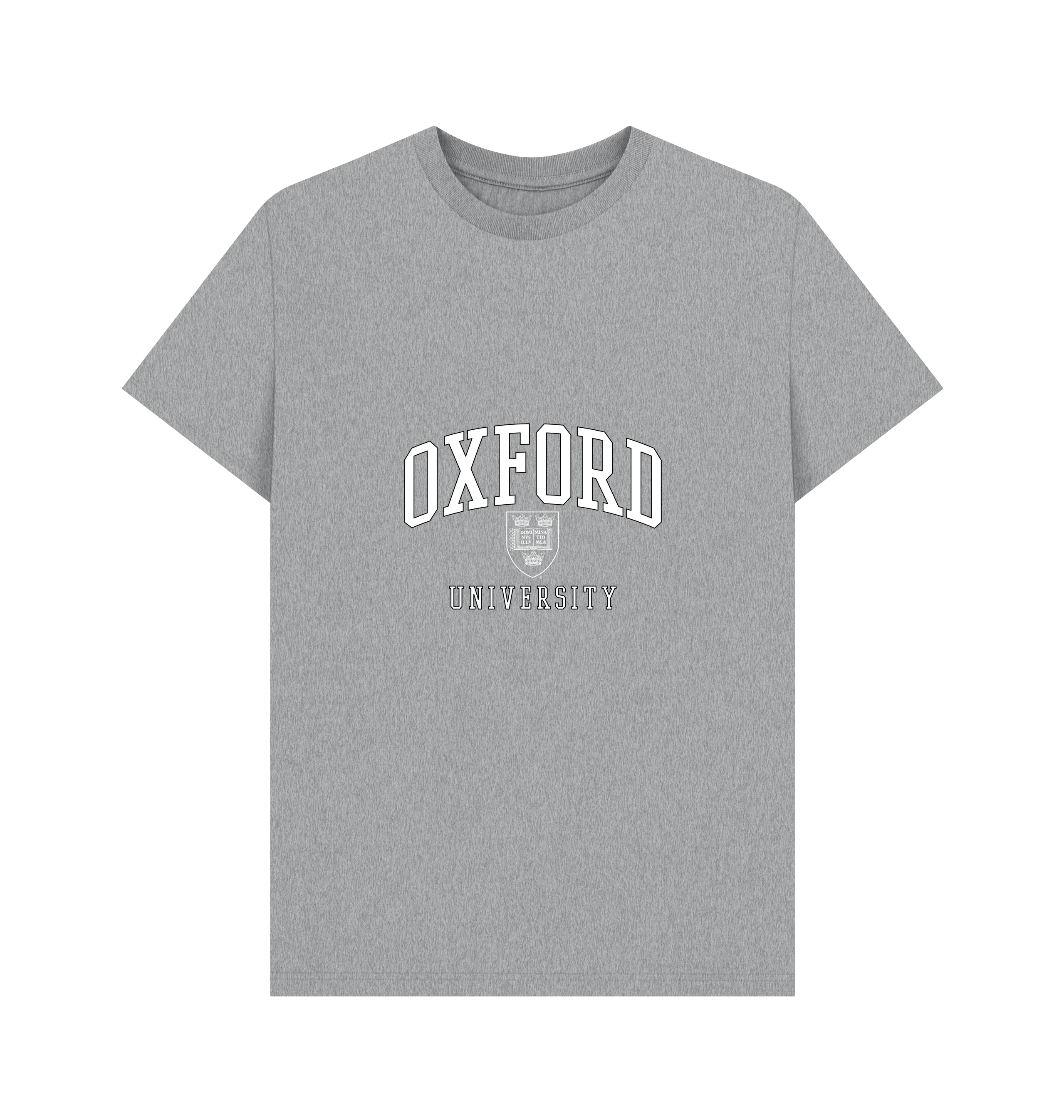 Athletic Grey Printed T-shirt