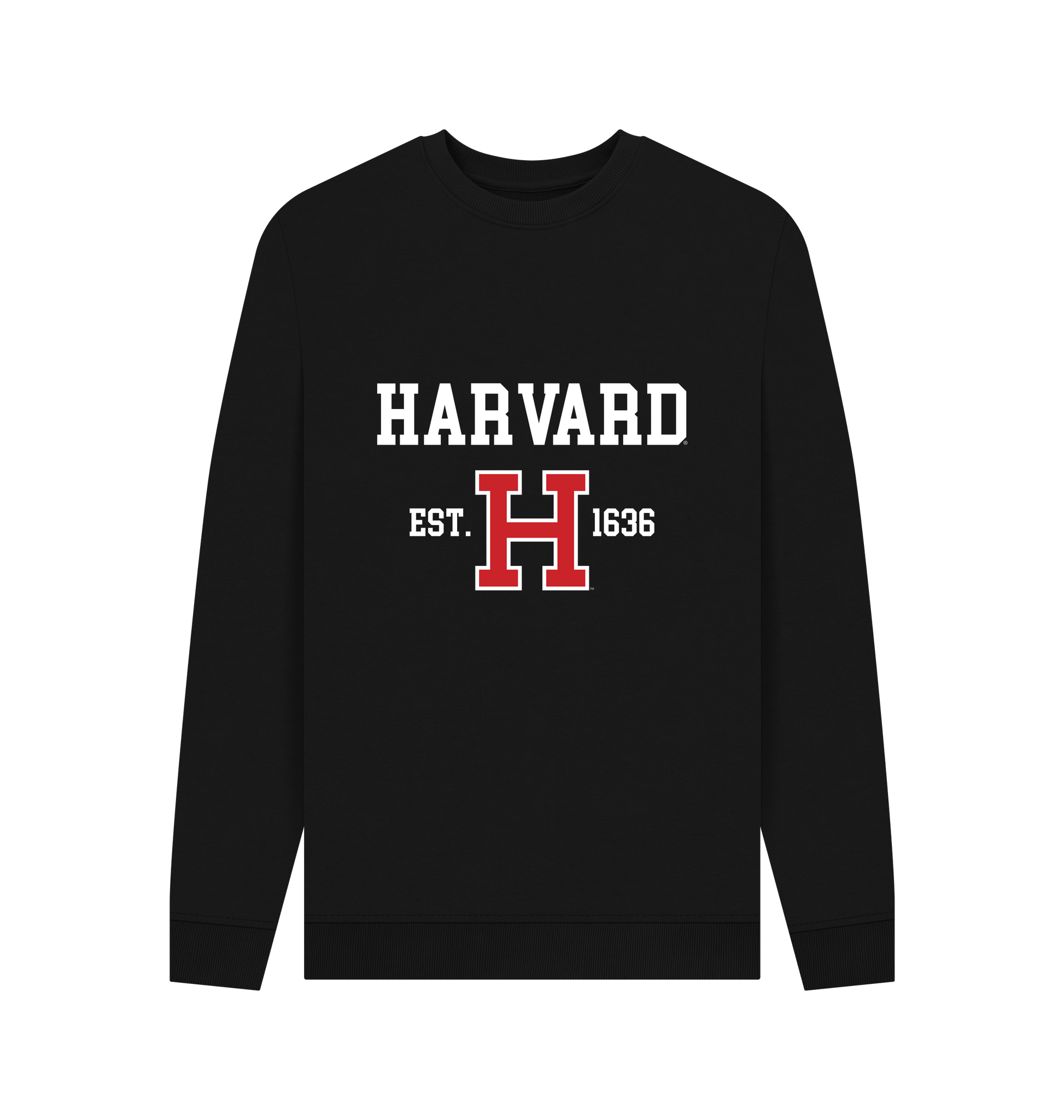 Black Printed Sweater