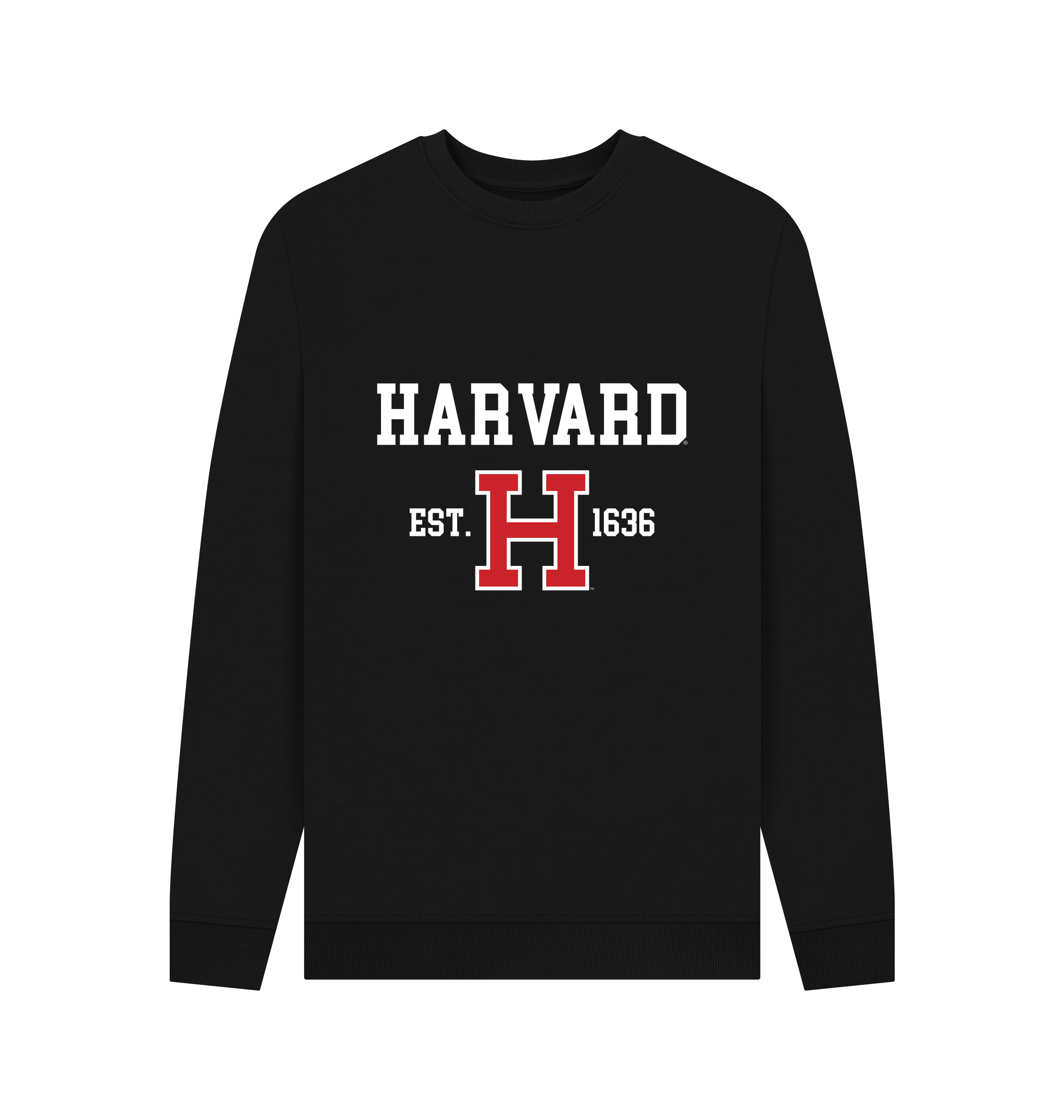 Black Printed Sweater