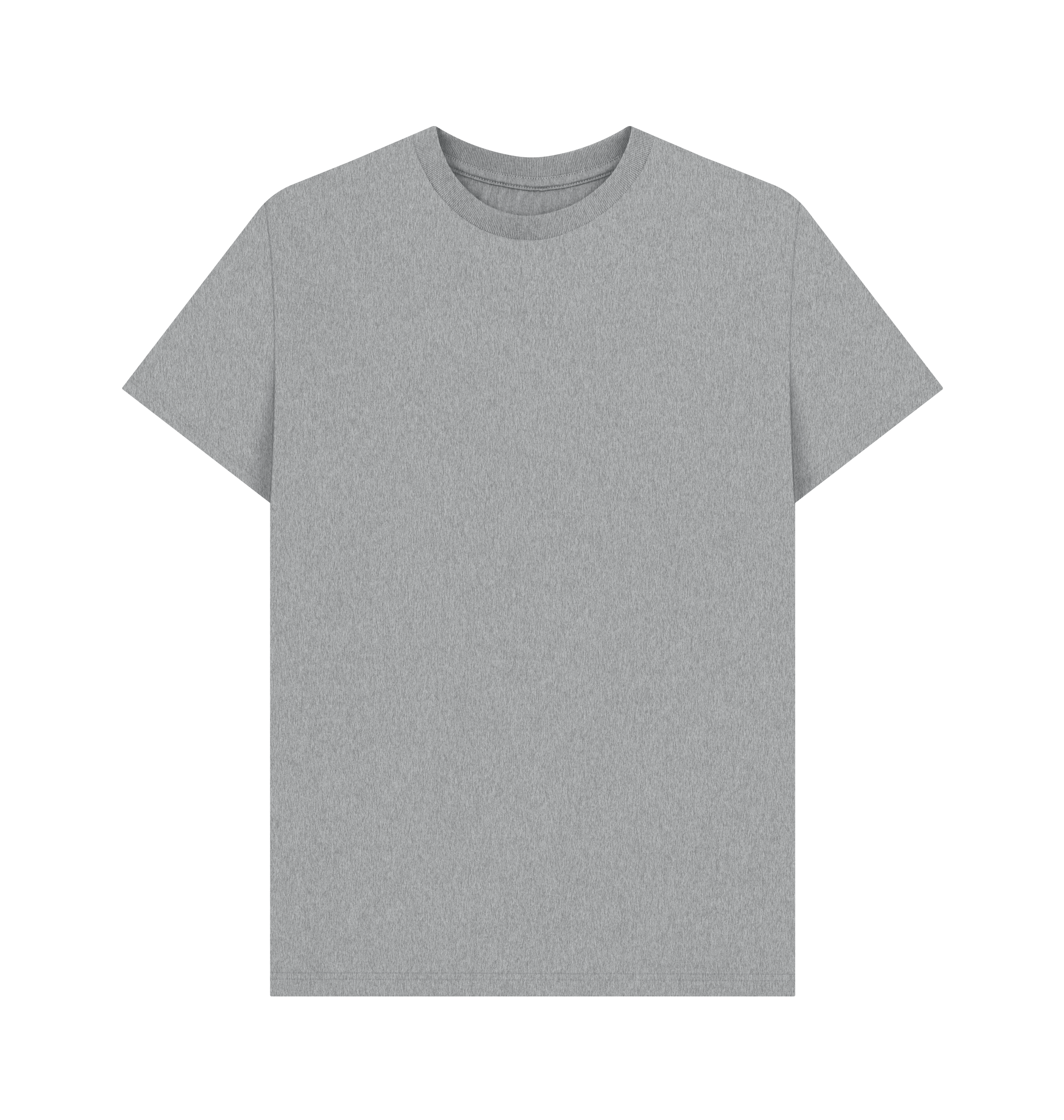 Athletic Grey Printed T-shirt