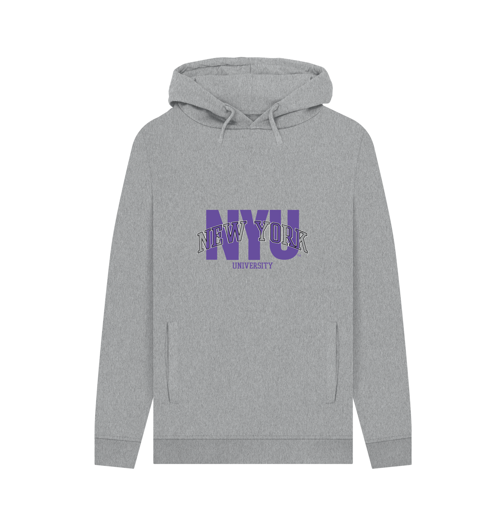 Light Heather Printed Hoody