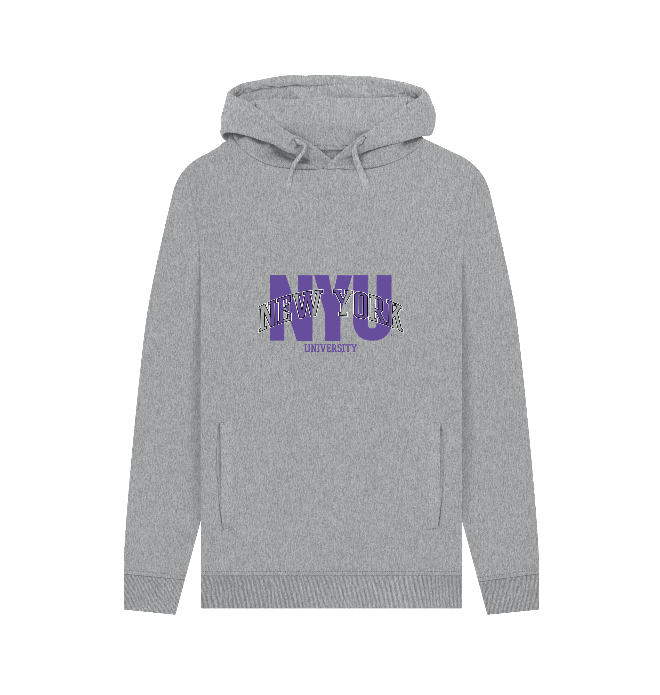 Light Heather Printed Hoody