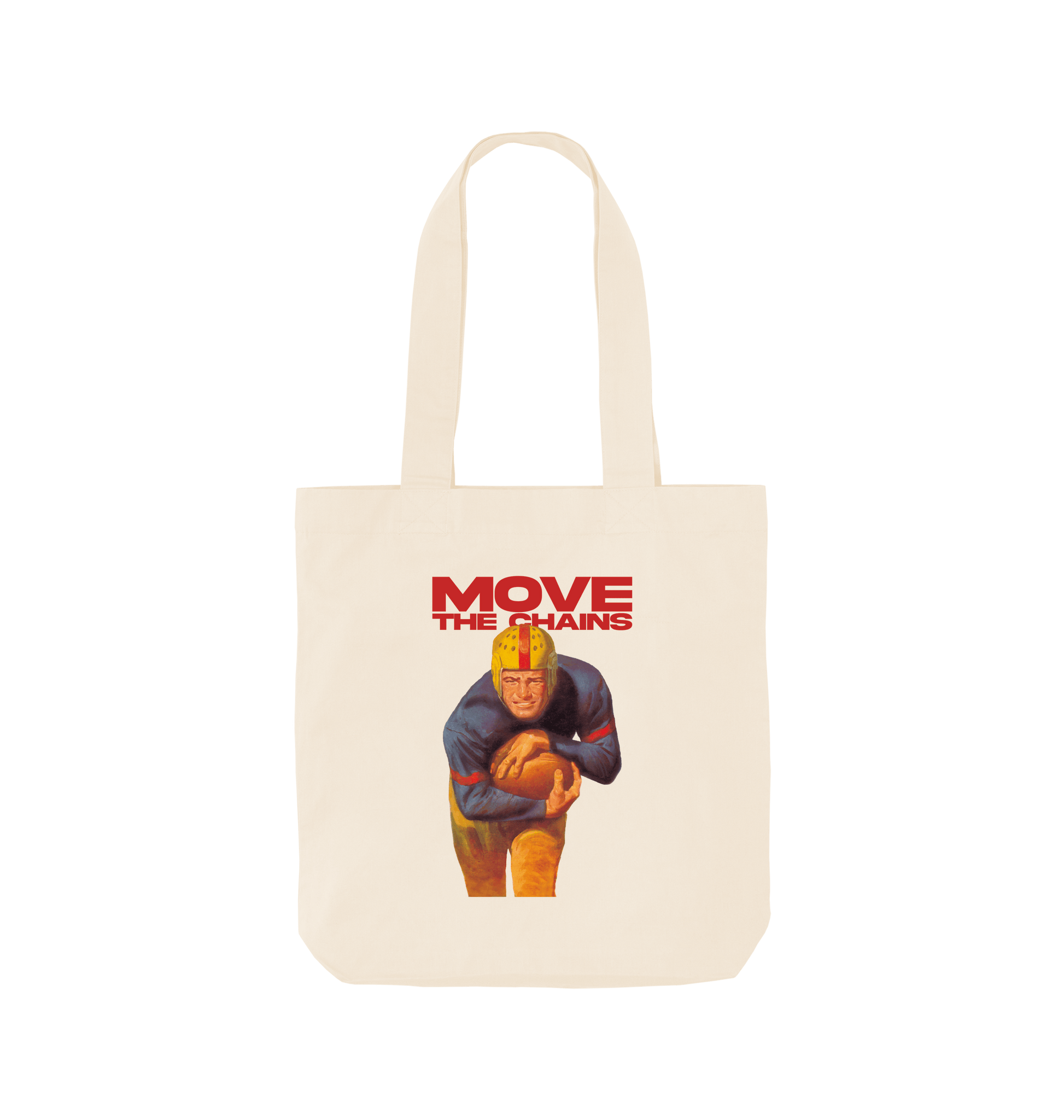 Natural Printed Bag Front