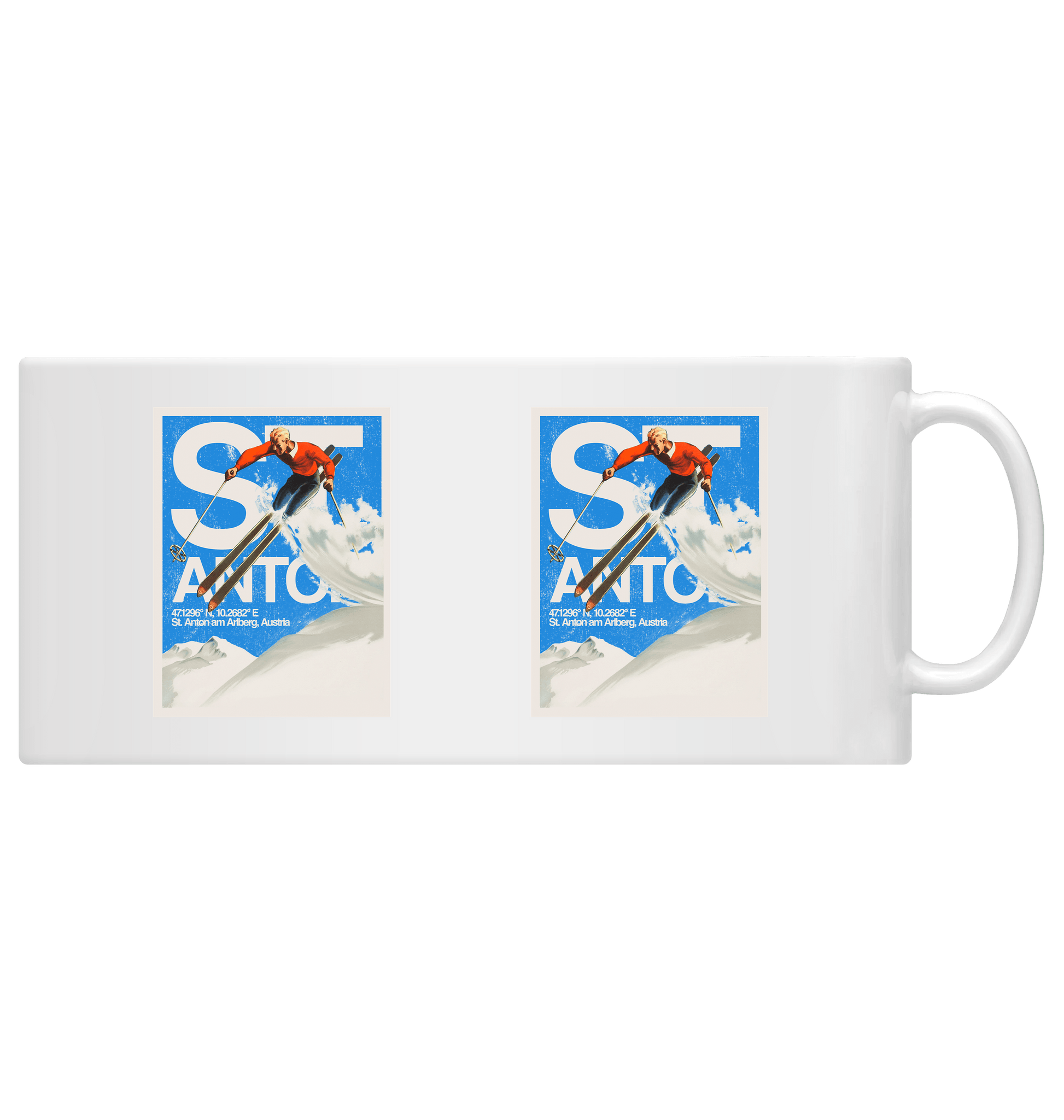 White Mug Front