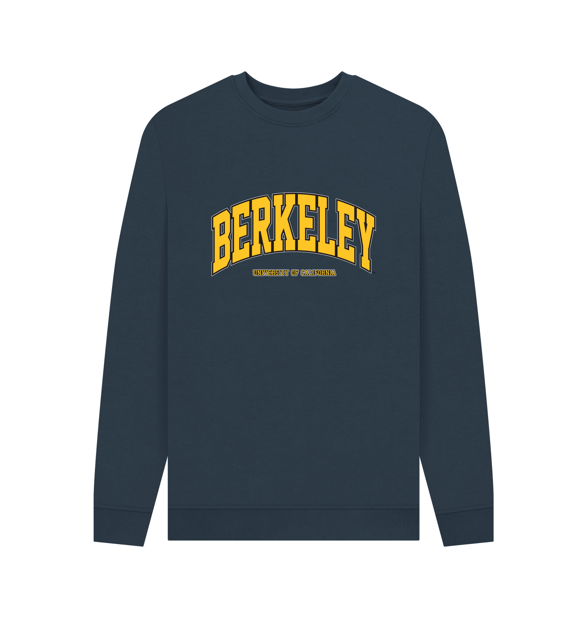 Navy Blue Printed Sweater
