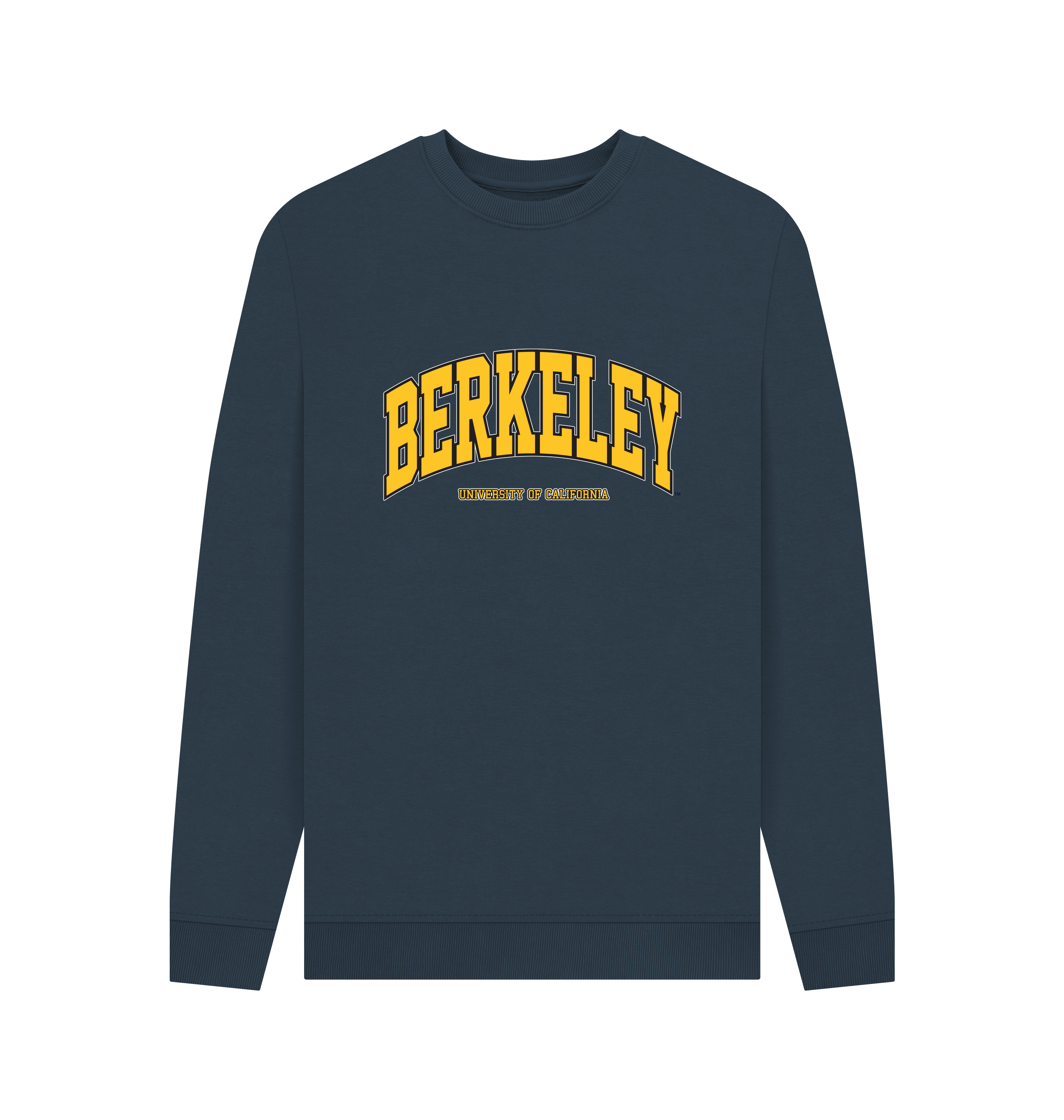 Navy Blue Printed Sweater