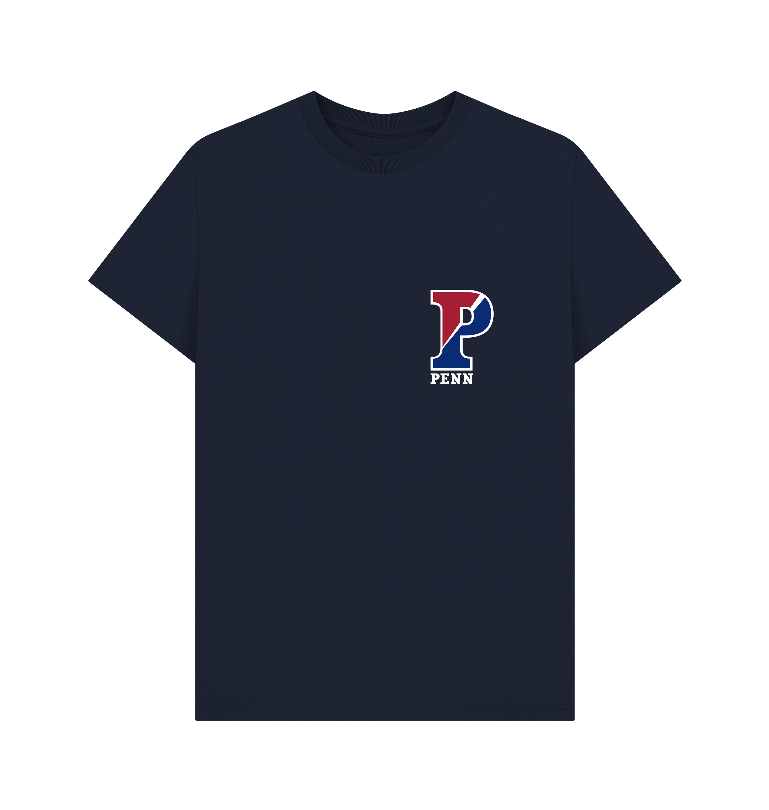 Navy Blue Printed T-shirt