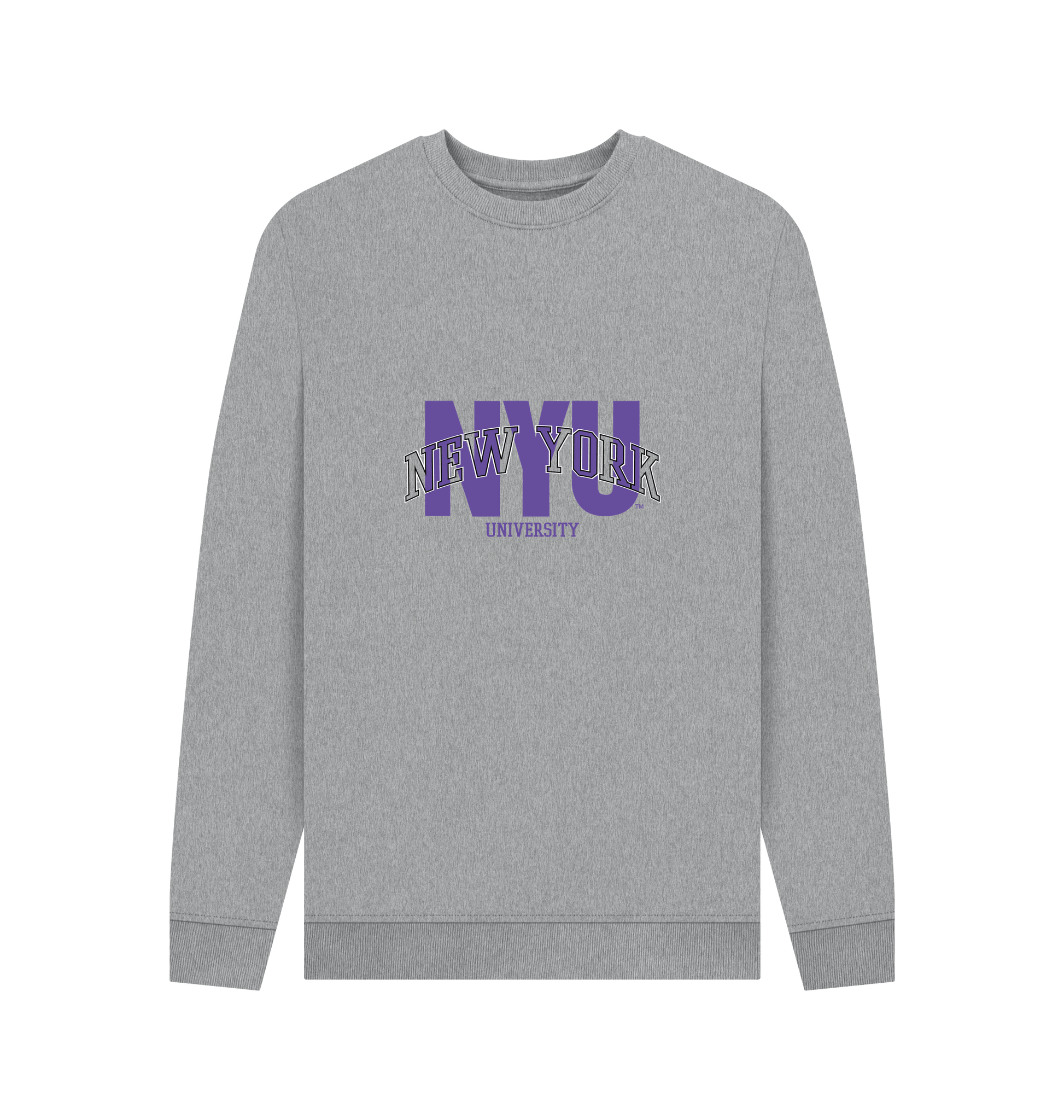 Light Heather Printed Sweater