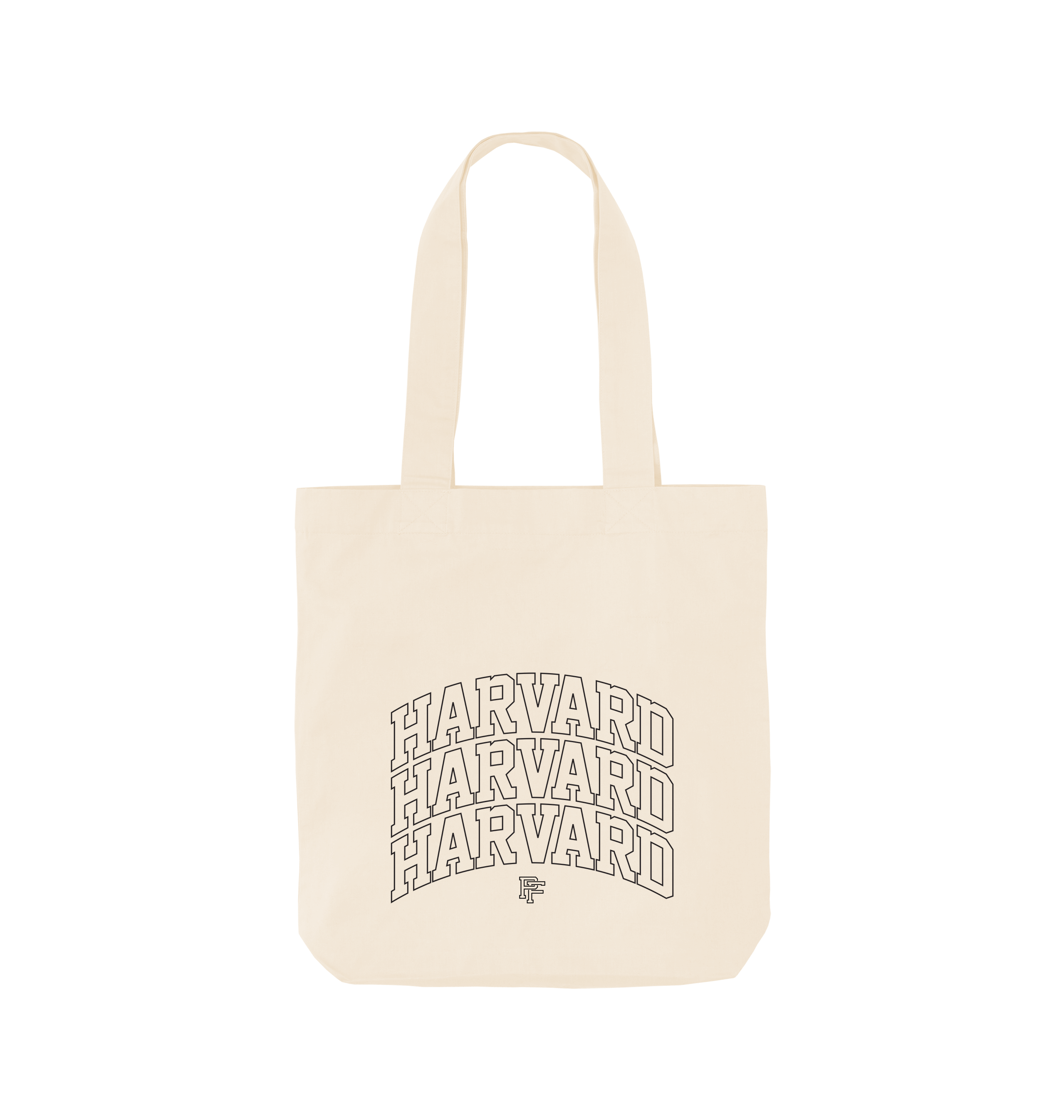 Natural Printed Bag Front